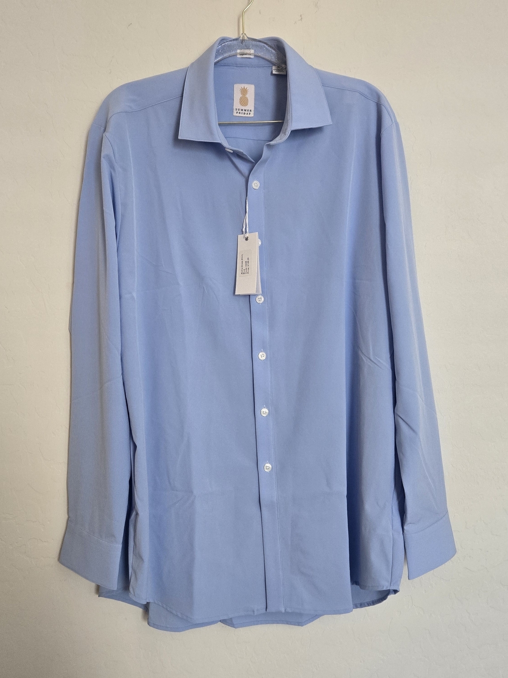 Light Blue Men's Dress Shirt